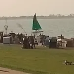 Watn Meerblick-nordseepark Dangast, 2schlafzimmer,2baeder,kamin,parkplatz 公寓 *