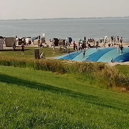 Watn Meerblick-nordseepark Dangast, 2schlafzimmer,2baeder,kamin,parkplatz Dangast