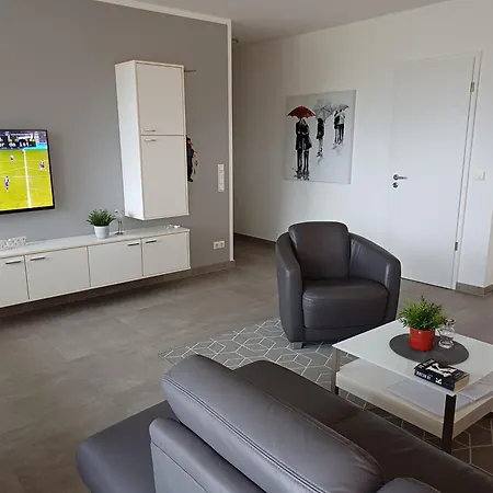 Apartamento Watn Meerblick-nordseepark Dangast, 2schlafzimmer,2baeder,kamin,parkplatz Dangast