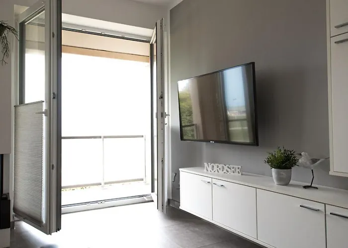 Watn Meerblick-nordseepark Dangast, 2schlafzimmer,2baeder,kamin,parkplatz Appartement Dangast