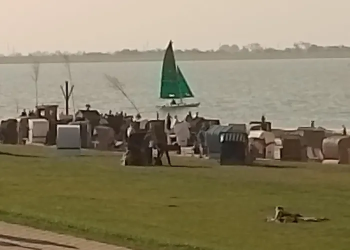 Watn Meerblick-nordseepark Dangast, 2schlafzimmer,2baeder,kamin,parkplatz Lägenhet *