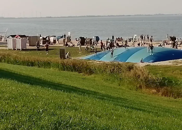 Watn Meerblick-nordseepark Dangast, 2schlafzimmer,2baeder,kamin,parkplatz Dangast