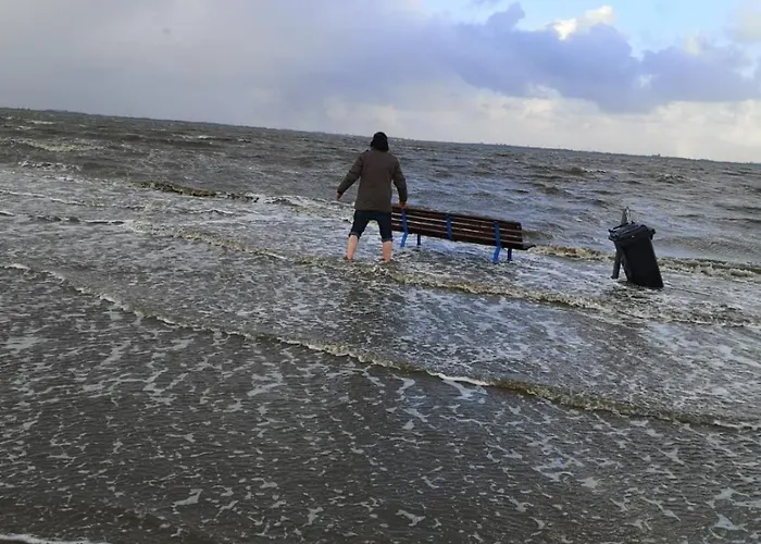 Lägenhet Watn Meerblick-nordseepark Dangast, 2schlafzimmer,2baeder,kamin,parkplatz *