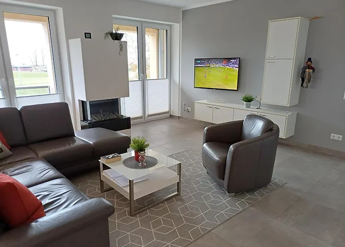 Watn Meerblick-nordseepark Dangast, 2schlafzimmer,2baeder,kamin,parkplatz Dangast