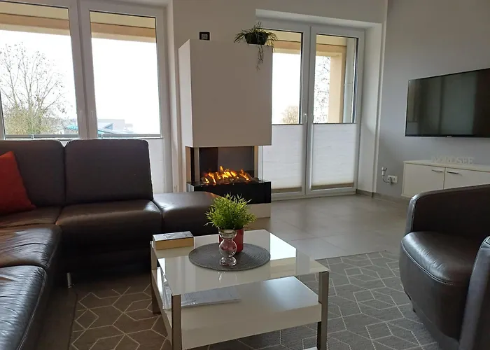 Watn Meerblick-nordseepark Dangast, 2schlafzimmer,2baeder,kamin,parkplatz Lägenhet
