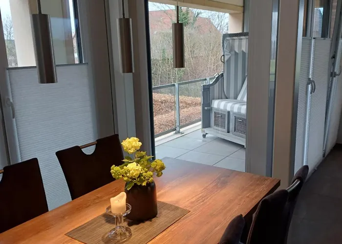 Watn Meerblick-nordseepark Dangast, 2schlafzimmer,2baeder,kamin,parkplatz Dangast
