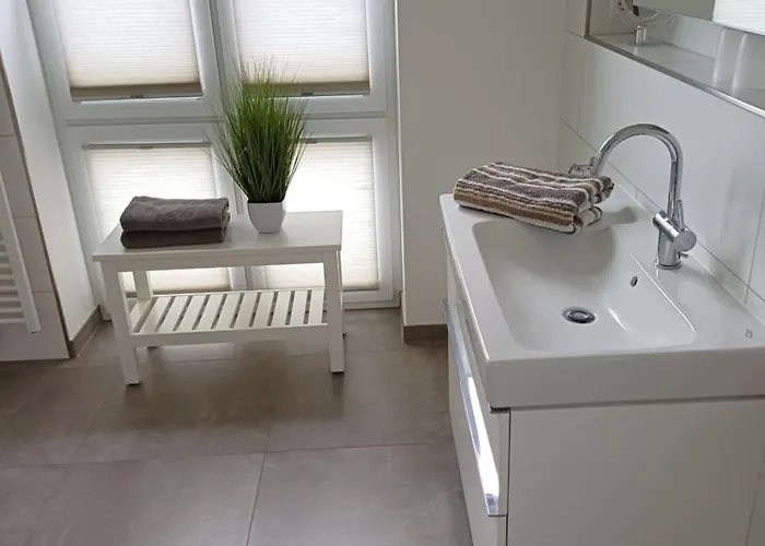Lägenhet Watn Meerblick-nordseepark Dangast, 2schlafzimmer,2baeder,kamin,parkplatz