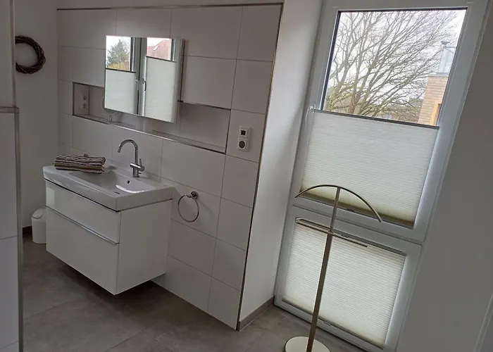 Watn Meerblick-nordseepark Dangast, 2schlafzimmer,2baeder,kamin,parkplatz Lägenhet Dangast